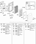 Part Location Diagram of 710226 Briggs and Stratton Base-Air Cleaner